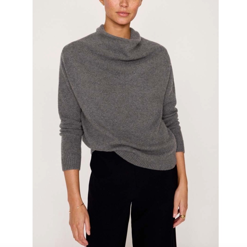 Brochu Walker Theo Pullover Sweater in Flint